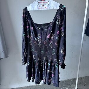 Blue Life Viscose Floral Dress